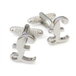 Pound Sterling Sign Cufflinks
