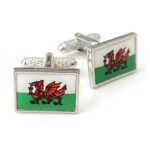 Flag of Wales Cufflinks