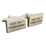 Size Isn’t Everything Cufflinks