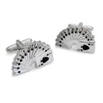 Playing Card Cufflinks (Spades)