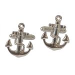 Anchor With Rope Cufflinks