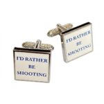 I'd Rather Be Shooting Cufflinks